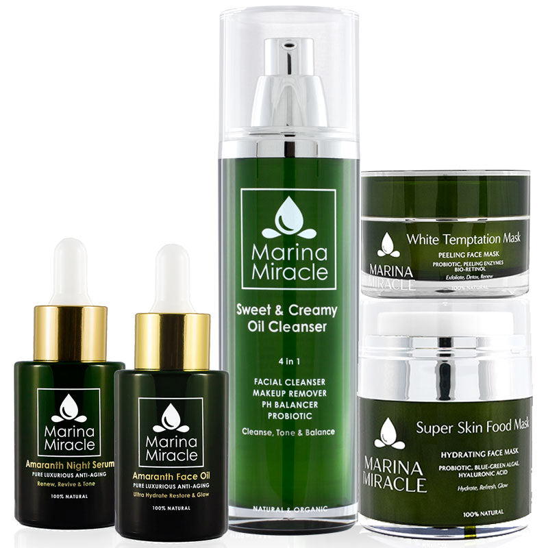 Marina Miracle skin care package for dry and mature skin