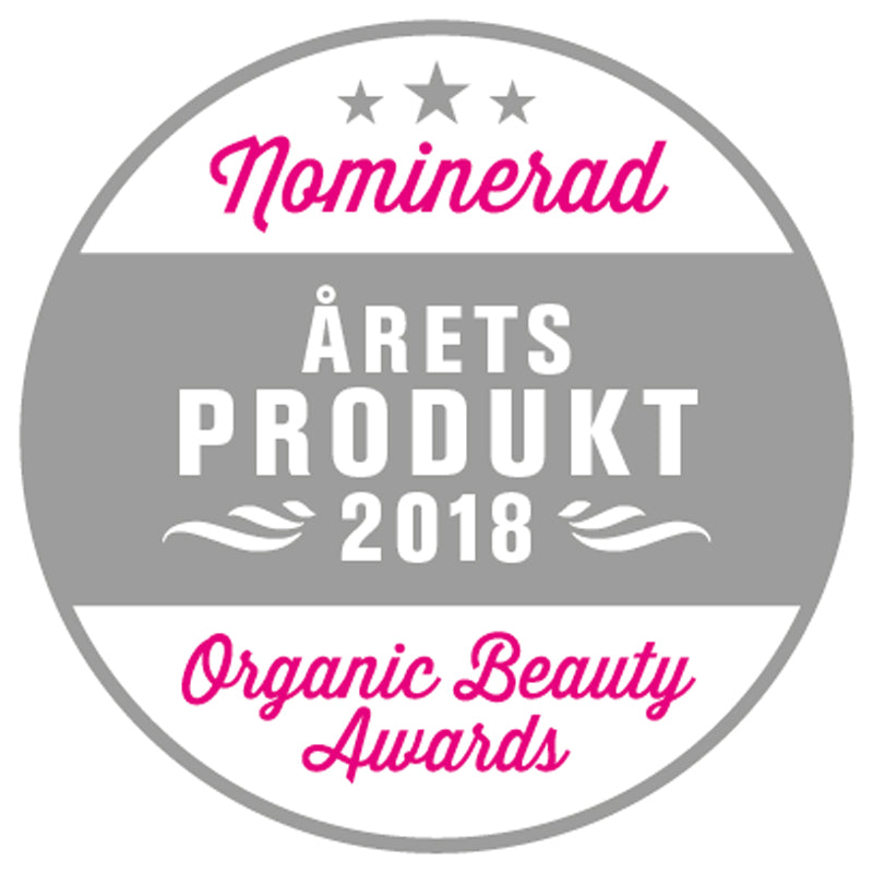Årets Produkt 2018 Organic Beauty Awards