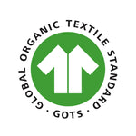 GOTS certified organic muslin cloth that exfoliates and is effective to remove facial masks like clay masks.